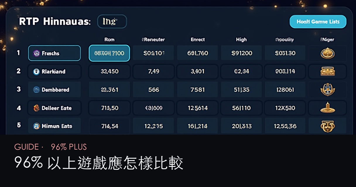 96% 以上遊戲指南縮圖
